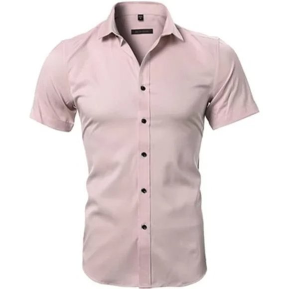 NEW MENS Dress Shirts Pink - Picture 3 of 6